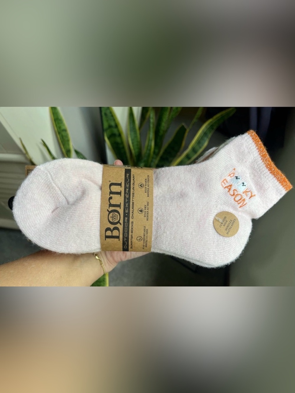 NWT BORN Outdoor Halloween 4 pc Wool
Sock Set